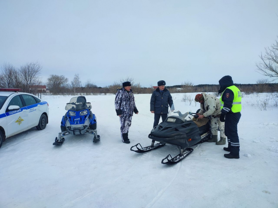 С 10 января Инспекция Гостехнадзора Приволжского района продолжает  проведение технического осмотра снегоходов.
