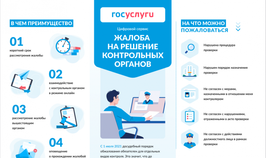 Цифровой сервис "Жалоба на решение контрольных органов"