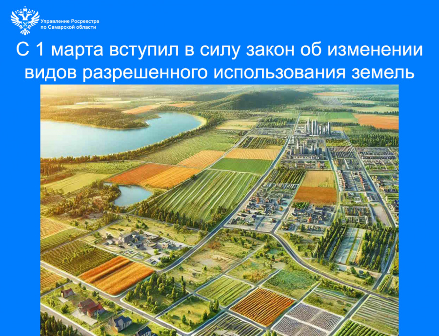 С 1 марта вступил в силу закон об изменении видов разрешенного использования земель С 1 марта вступил в силу закон об изменении видов разрешенного использования земель
