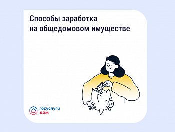 Способы заработка на общедомовом имуществе